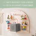 Toniebox Regal für Kinderzimmer - Einhorn - Personalisiert mit Namen