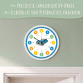 Wanduhr Kinder Auto - mit UV Druck