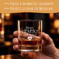 Leonardo Whiskygläser mit Gravur - "Bester Papa der Welt" im Set mit 0,5l Karaffe