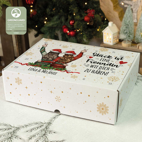 Personalisierter DIY Adventskalender mit Konfigurator Design zum selbst Befüllen