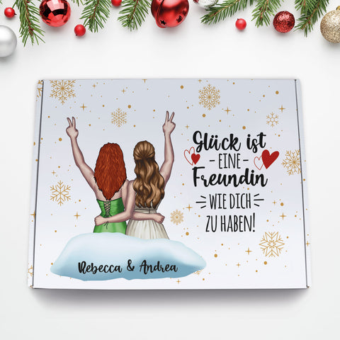 Personalisierte DIY Geschenkbox mit Konfiguration Beste Freundin