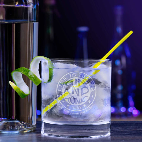 2er Set Montana GIN-Gläser "Life is like a Gin and Tonic & Let the fun beGin"