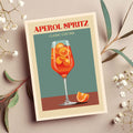 Holzschild mit Aperol Spritz Motiv - Geschenk für Aperol Liebhaber