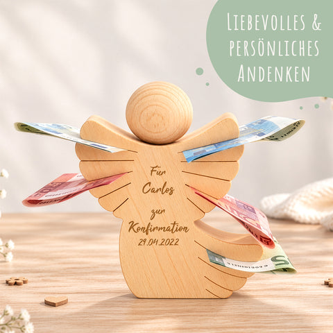 Holzengel Konfirmation – Geschenkidee