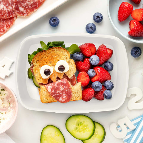 Bedruckte Lunchbox für Kinder - Meerjungfrau
