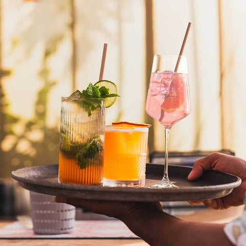 Leonardo Weinglas mit UV-Druck - "Liebe auf den ersten Lillet" mit Wunschname