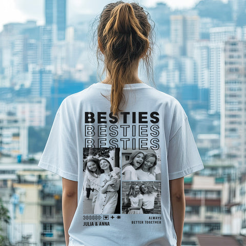 Personalisiertes T-Shirt Unisex - Besties