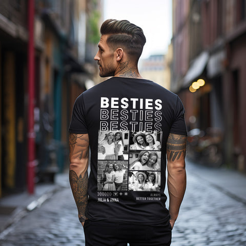 Personalisiertes T-Shirt Unisex - Besties