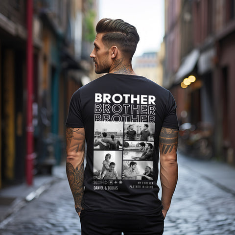 Personalisiertes T-Shirt Unisex - Brother