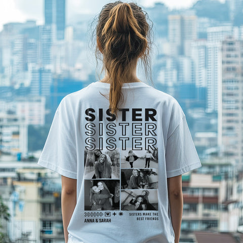 Personalisiertes T-Shirt Unisex - Sister