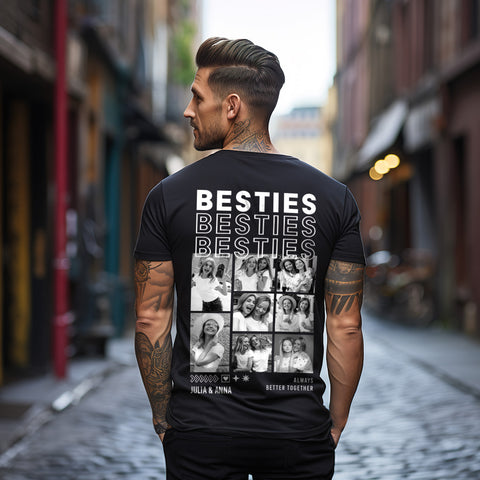 Personalisiertes T-Shirt Unisex - Besties