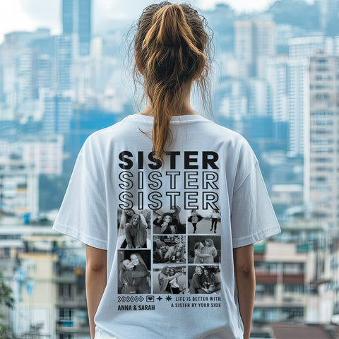 Personalisiertes T-Shirt Unisex - Sister