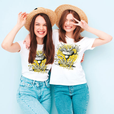 Bedrucktes T-Shirt für Damen - Senorita needs a margarita