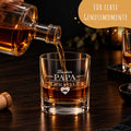 Leonardo Whiskygläser mit Gravur - "Bester Papa der Welt" im Set mit 0,5l Karaffe
