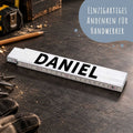 Zollstock 2 Meter mit Gravur oder Druck - Wunschname - Personalisiert mit Namen