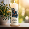Bedruckte Kerze "Happy Birthday Foto" - Geburtstagskerze mit Namen und eigenem Foto GRAVURZEILE – Bild 14