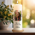 Bedruckte Kerze "Happy Birthday Foto" - Geburtstagskerze mit Namen und eigenem Foto GRAVURZEILE – Bild 20