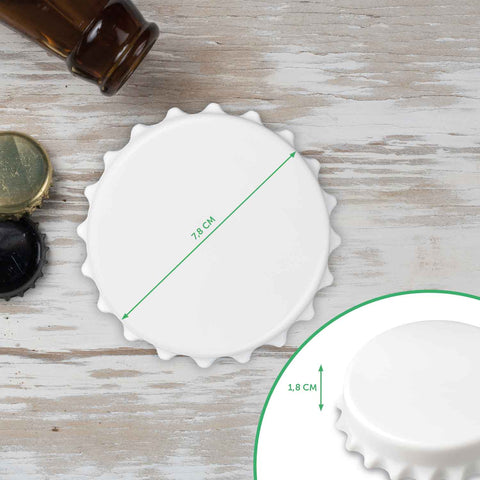 Flaschenöffner mit UV Druck - Rock Design - Personalisiert mit Namen