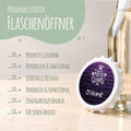 Flaschenöffner mit UV Druck - Rock Design - Personalisiert mit Namen