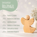 Holzengel Ohne Gravur – Produktdetails