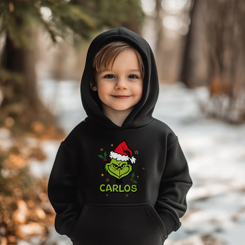 Personalisierter Unisex Hoodie - Grinch