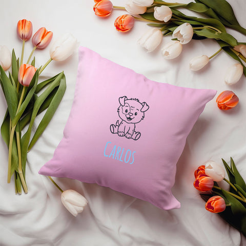 Personalisiertes Kissen mit Motiv - Tiere