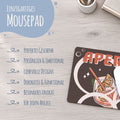 Bedrucktes Mousepad - Aperol o' Clock