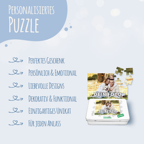 Personalisiertes Puzzle mit Foto - Personalisiertes Geschenk mit eigenem Bild