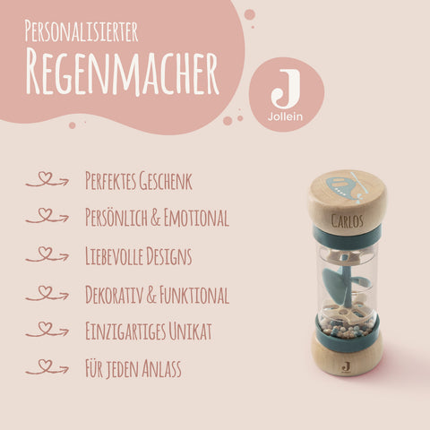 Regenmacher von Jollein - personalisiert mit Name