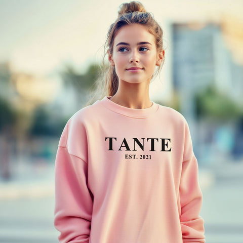 Personalisiertes Sweatshirt - Schriftzug