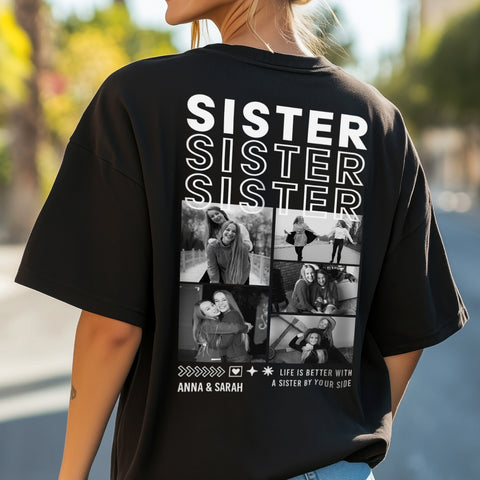 Personalisiertes T-Shirt Unisex - Sister