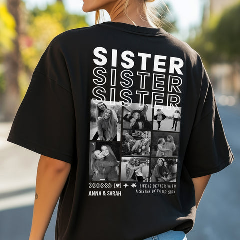 Personalisiertes T-Shirt Unisex - Sister