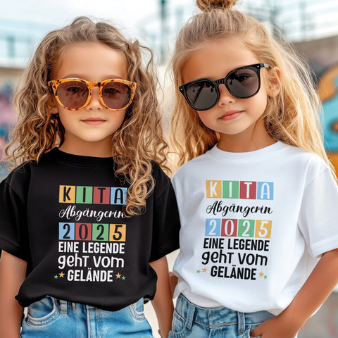 Bedrucktes T-Shirt für Kinder - KITA Abgänger 2025
