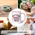 Bedruckte Tasse - zur Konfirmation mit Name & Datum