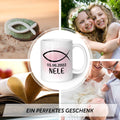 Bedruckte Tasse - zur Konfirmation mit Name & Datum