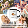 Bedruckte Tasse mit Spruch Der frühe Vogel kann mich mal!