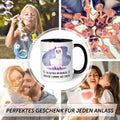Bedruckte Tasse mit Spruch Alpaka am Morgen