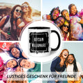 Bedruckte Tasse mit Spruch - Bitcoin Millionaire