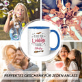 Bedruckte Tasse mit Spruch - Du bist mein Lieblingsmuggel mit Namen