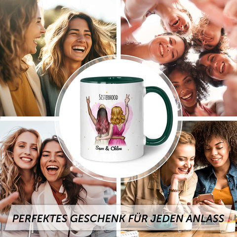 Bedruckte Tasse mit Konfiguration - Beste Freundin
