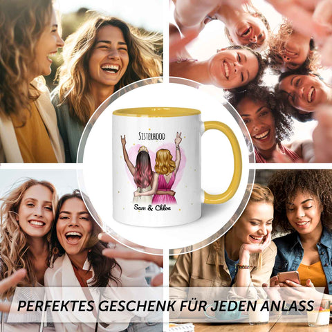 Bedruckte Tasse mit Konfiguration - Beste Freundin