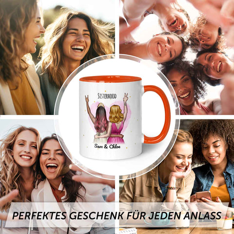 Bedruckte Tasse mit Konfiguration - Beste Freundin
