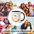 Bedruckte Tasse mit Aperol Spritz Motiv - Kaffee , weil es für Aperol noch zu früh ist