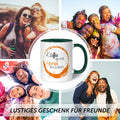 Bedruckte Tasse mit Aperol Spritz Motiv - Kaffee , weil es für Aperol noch zu früh ist