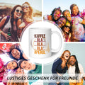 Bedruckte Tasse mit Aperol Spritz Motiv - Kaffee bla bla bla Aperol - Aperol Geschenk