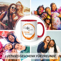 Bedruckte Tasse mit Aperol Spritz Motiv - Kaffee , weil es für Aperol noch zu früh ist