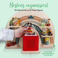 Toniebox Regal für Kinderzimmer - Regenbogen - Kinder Wandregal