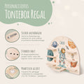 Toniebox Regal für Kinderzimmer - Astronaut - Personalisiert mit Namen