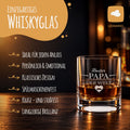 Leonardo Whiskygläser mit Gravur - "Bester Papa der Welt" im Set mit 0,5l Karaffe