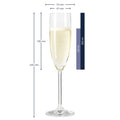 Leonardo Sektglas mit Gravur "Je t'aime"